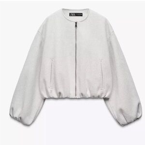 Zara bomber jacket like new worn once